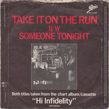 Load image into Gallery viewer, REO Speedwagon : Take It On The Run (7&quot;, Single, Inj)
