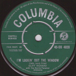 Cliff Richard : I'm Lookin' Out The Window / Do You Want To Dance (7", Single)