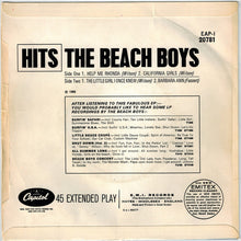 Load image into Gallery viewer, The Beach Boys : Hits (7&quot;, EP, Mono)
