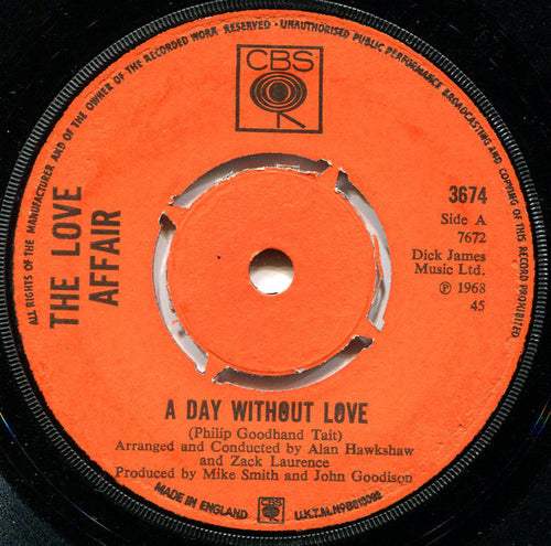 The Love Affair : A Day Without Love (7