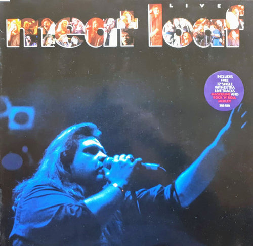 Meat Loaf : Meat Loaf Live (LP, Album + 12