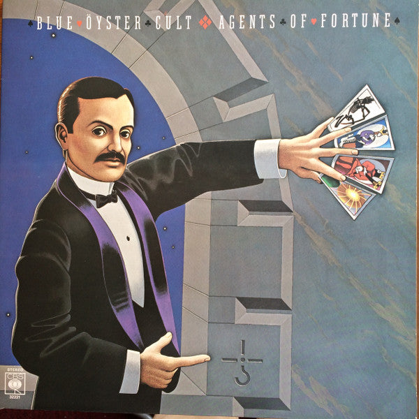 Blue Öyster Cult : Agents Of Fortune (LP, Album, RE, Gat)