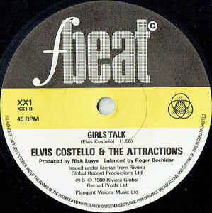 Elvis Costello & The Attractions : I Can't Stand Up For Falling Down (7", Single, Dam)