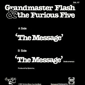 Grandmaster Flash & The Furious Five : The Message (12")