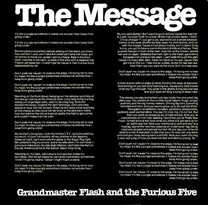 Grandmaster Flash & The Furious Five : The Message (12")