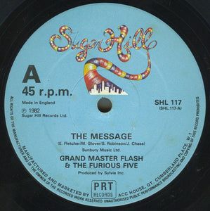 Grandmaster Flash & The Furious Five : The Message (12")