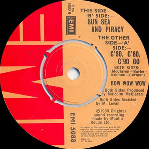 Bow Wow Wow : C·30 C·60 C·90 Go (7", Single, MP)
