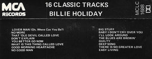 Billie Holiday : 16 Classic Tracks (Cass, Comp)