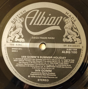 Ian Gomm : Summer Holiday (LP, Album, Gat)