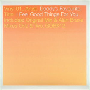 Daddy's Favourite : I Feel Good Things For You (12", 1/2)