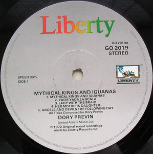 Dory Previn : Mythical Kings And Iguanas (LP, Album, RE)