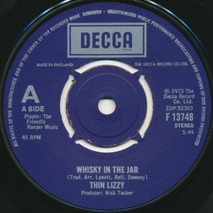 Thin Lizzy : Whisky In The Jar (7", Single, 5:4)