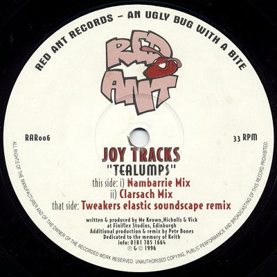 Joy Tracks : Tealumps (12