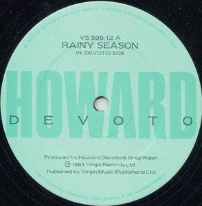 Howard Devoto : Rainy Season (12", Single)