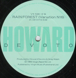 Howard Devoto : Rainy Season (12", Single)