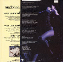 Load image into Gallery viewer, Madonna : Open Your Heart (12&quot;, Single)

