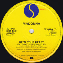 Load image into Gallery viewer, Madonna : Open Your Heart (12&quot;, Single)
