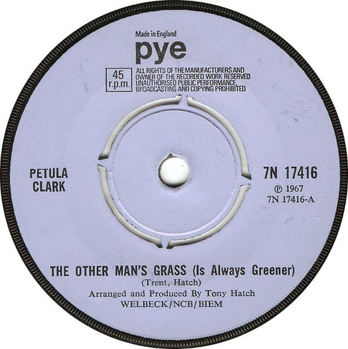Petula Clark : The Other Man's Grass Is Always Greener / At The Crossroads (7