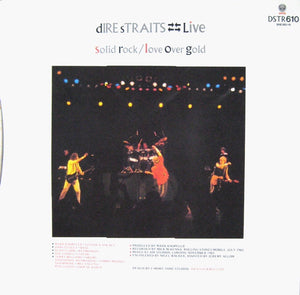 Dire Straits : Live - Love Over Gold / Solid Rock (10")