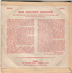 Ken Colyer's Jazzmen : Ken Colyer's Jazzmen (7", EP)