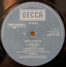 Load image into Gallery viewer, Camel : Rain Dances (LP, Album)
