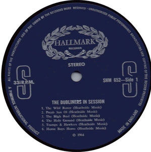 The Dubliners : In Session (LP, Album)