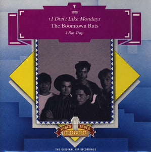 The Boomtown Rats : I Don't Like Mondays / Rat Trap (7", Single, Blu)