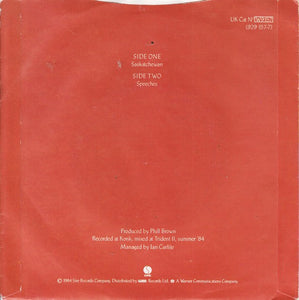 Red Box : Saskatchewan (7", Single)