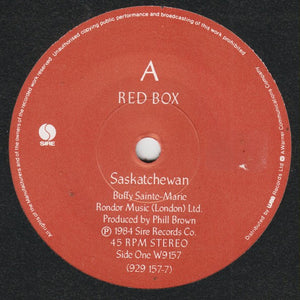 Red Box : Saskatchewan (7", Single)
