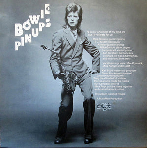 David Bowie : Pinups (LP, Album, Can)