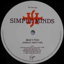 Load image into Gallery viewer, Simple Minds : Don&#39;t You (Forget About Me) (12&quot;, Single)
