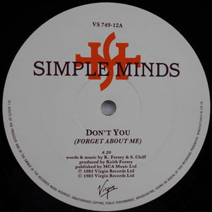 Simple Minds : Don't You (Forget About Me) (12", Single)