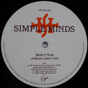 Simple Minds : Don't You (Forget About Me) (12", Single)
