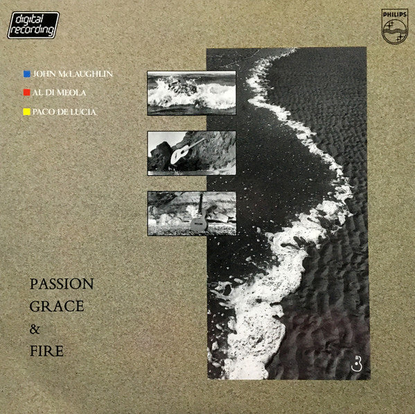 John McLaughlin, Al Di Meola, Paco De Lucia* : Passion, Grace & Fire (LP, Album)