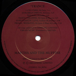 Martha And The Muffins : Trance And Dance (LP, Album + 7", EP)