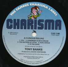 Load image into Gallery viewer, Tony Banks : A Curious Feeling (LP, Album)
