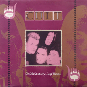 The Cult : She Sells Sanctuary (Long Version) (12", Single, RE)