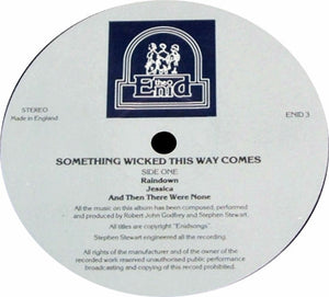 The Enid : Something Wicked This Way Comes (LP, Album)