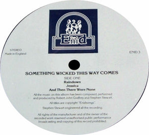 The Enid : Something Wicked This Way Comes (LP, Album)