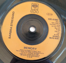 Load image into Gallery viewer, Barbra Streisand : Memory (7&quot;, Ora)
