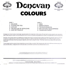 Load image into Gallery viewer, Donovan : Colours (LP, Comp)
