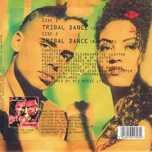 2 Unlimited : Tribal Dance (7", Single)