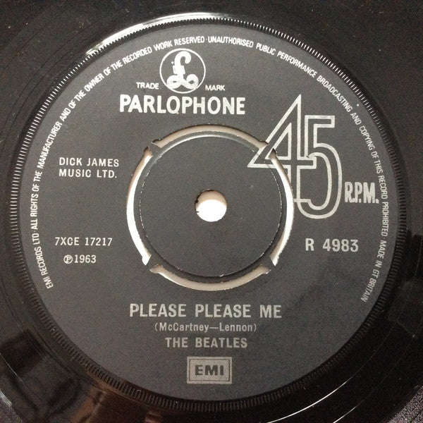 The Beatles : Please Please Me c/w Ask Me Why (7