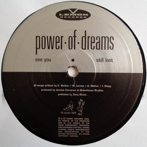 Power Of Dreams : Second Son E.P. (10", EP, Ltd)