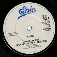 Load image into Gallery viewer, Living Colour : Open Letter (To A Landlord) (7&quot;)
