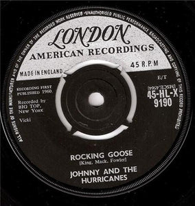 Johnny And The Hurricanes : Rocking Goose (7", Single, Bra)