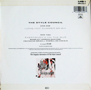 The Style Council : Long Hot Summer 89 (7", Single, Pap)