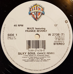 Maze Featuring Frankie Beverly : Silky Soul (12")