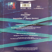 Load image into Gallery viewer, Cathy Dennis : Irresistible (7&quot;, Single)
