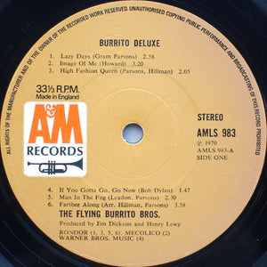 The Flying Burrito Bros.* : Burrito Deluxe (LP, Album)